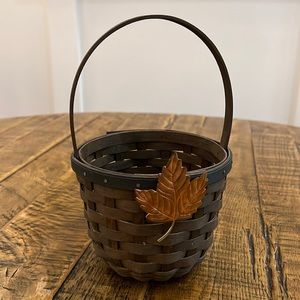 Longaberger Basket, Dark Brown, 9x 5 1/2